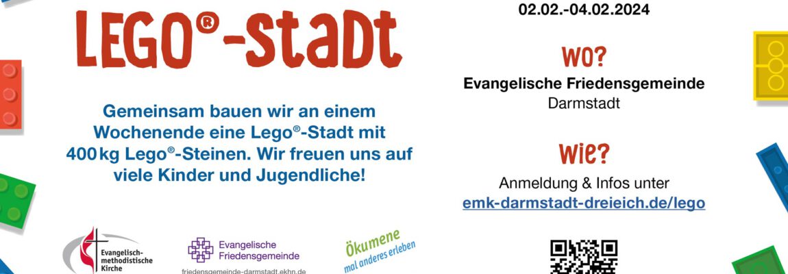 Lego®-Stadt in Darmstadt