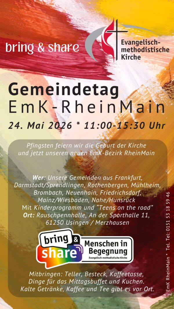 Onlineformat - Pfingsten bring & share EmK-RheinMain